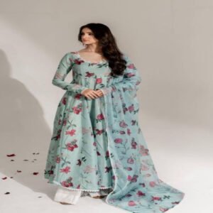 floral mint suit